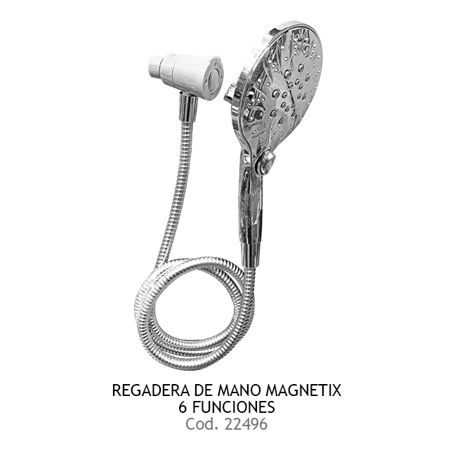 REGADERA DE MANO MAGNETIX 6 FUNCIONES MOEN 26603