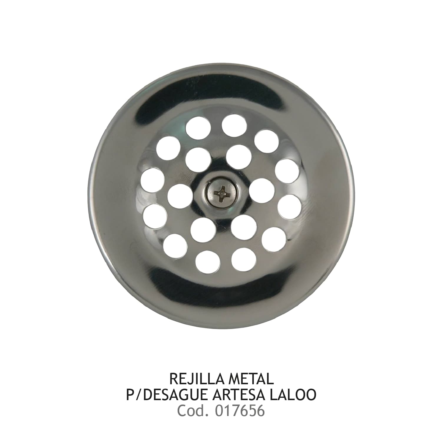 REJILLA METAL P/DESAGUE ARTESA LALOO