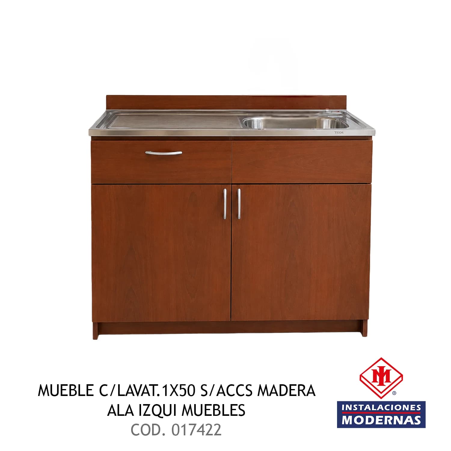 MUEBLE C/LAVAT.1X50 S/ACCS MADERA ALA IZQUI MUEBLES