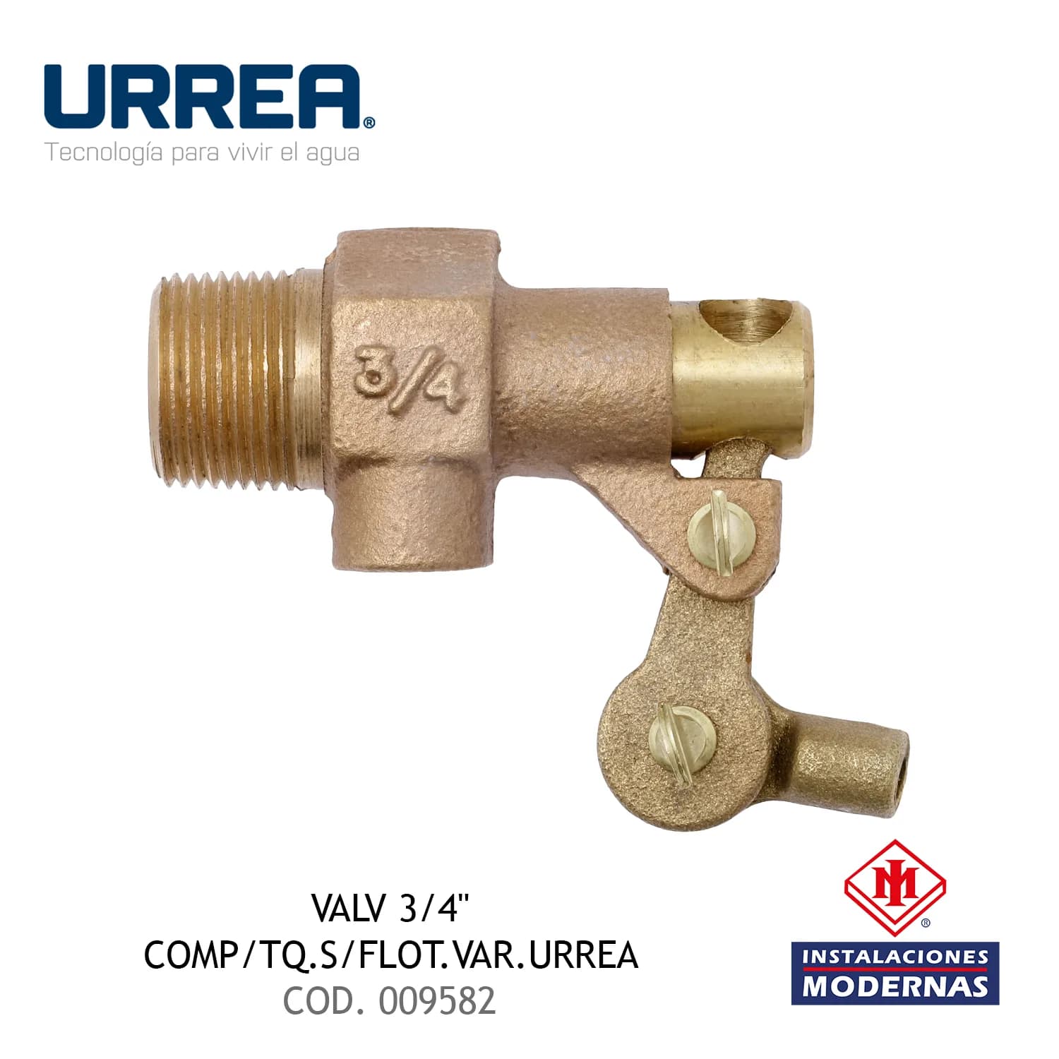 VALV 3/4" COMP/TQ.S/FLOT.VAR.URREA